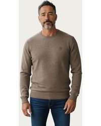 North Sails - Crew Neck Wool Blend Jumper - Lyst