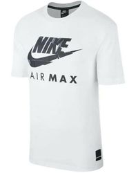 Nike - Air Max Graphic Print T Shirt Cotton - Lyst