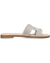KG by Kurt Geiger - Raven Bling Sandals - Lyst