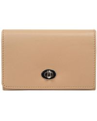 NiNa Amora - 'Adriana' Latte Leather Purse - Lyst