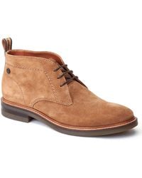 Base London - Knebworth Leather Ginger Boots - Lyst