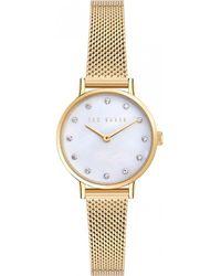 Ted Baker - Bkpstf405 Ladies Staciie Watch - Lyst