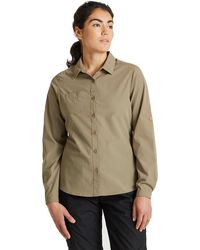 Craghoppers - Ladies Expert Kiwi Long-Sleeved Shirt (Pebble) - Lyst