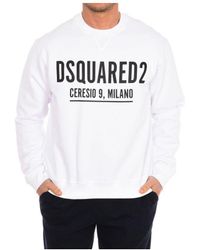 DSquared² - Sweatshirt Met Lange Mouwen En Ronde Hals S71gu0448-s25042 - Lyst