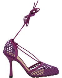 Bottega Veneta - Stretch Lace-Up Sandal Lamb Leather - Lyst