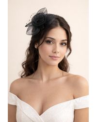 SVNX - Rosette Fascinator & Brooch - Lyst