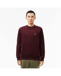 Lacoste - Fleece Sweatshirt - Lyst