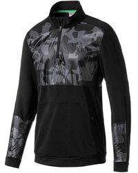 PUMA - Golf Warmcell Union Pullover 1/4 Zip Up Camo Track Top 577912 02 - Lyst