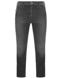 Armani - Emporio J06 Slim Fit Regular Waist Trousers Cotton - Lyst