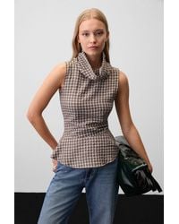 Grimelange - Simple Woven Pull-On Blouse - Lyst