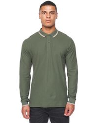 Duck and Cover - Roxberry Long Sleeve Polo Shirt - Lyst