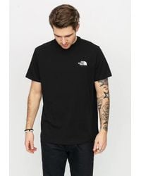 The North Face - Ss Simple Dome T Shirt Cotton - Lyst