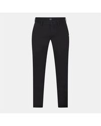 BOSS - Kaito1 Solid Patterned Slim Chinos - Lyst