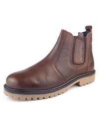 Wrangler - Yuma Chelsea Leather Brown Boots - Lyst