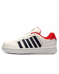 K-swiss - K Swiss Court Palisades Leather Trainers - Lyst