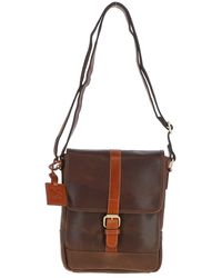 Fenland Sheepskin - Vintage Oily Leather Travel Bag - Lyst
