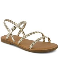 TOMS - Kira Gladiator Sandals Open Toe Flats - Lyst