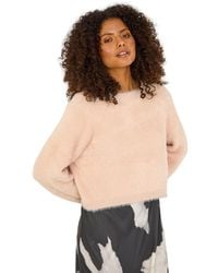 D.u.s.k - Fluffy Long Sleeve Knit Jumper - Lyst