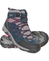 Mountain Warehouse - 'Rapid' Waterproof Boots With High Traction Outsole Hiking Walking Shoes Leather - Lyst