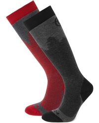TOG24 - Aprica 2 Pack Ski Sock/Chilli Wool - Lyst