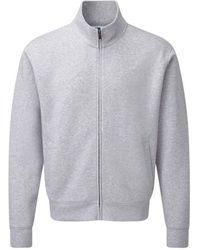 Russell - Authentic Sweat Jacket (Light Oxford) - Lyst