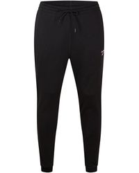 Reebok - Identity Small Logo Open Fleece Jogging Bottoms - Lyst
