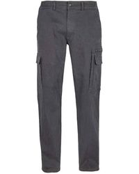 Sol's - Docker Stretch Cargo Trousers (Dark) - Lyst