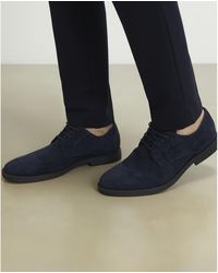 River Island - Faux Suede Brogues - Lyst