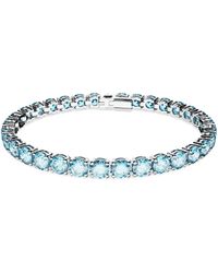 Swarovski - 'Matrix' Base Metal Bracelet - Lyst