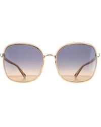 Chloé - Chloé Square Crystal Fade And To Gradient Ch0031S Franky - Lyst