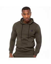 Enzo - Pullover Striped Hoodie - Lyst