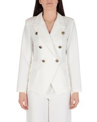Versace 19.69 Abbigliamento Sportivo - 19V69 Jacket Giacca Mara Bianco - Lyst