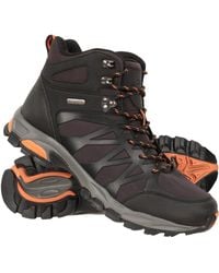 Mountain Warehouse - 'Trekker Ii' Softshell Boots With Heel & Toe Bumpers Waterproof Hiking Shoes - Lyst