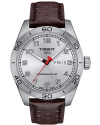 Tissot - T-Sport Prs 516 Watch T1314301603200 Leather (Archived) - Lyst