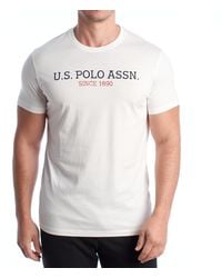 U.S. POLO ASSN. - Cotton Short Sleeve T-Shirt Us42154022 - Lyst