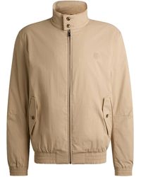 BOSS - H-Coiner Jacket Light Cotton - Lyst
