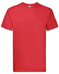 Fruit Of The Loom - Adult Super Premium Heather T-Shirt - Lyst