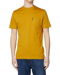 Ben Sherman - T Shirt Plain Crew Neck Short Sleeve Casual Summer Cotton Tee - Lyst