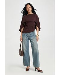 Boohoo - Cape Overlay Top - Lyst