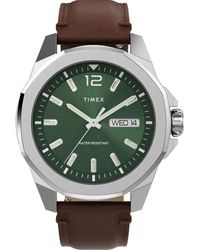 Timex - Essex Avenue Watch Tw2W14000 Leather (Archived) - Lyst