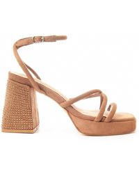 Montevita - Heel Sandal Festsand - Lyst