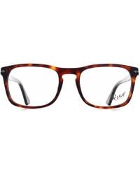 Persol - Rectangle Havana Po3344V - Lyst
