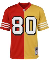 Mitchell & Ness - Nfl San Francisco 49Ers 80 Rice Split Legacy Jersey - Lyst