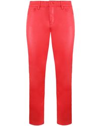Emporio Armani - Skinny Fit Chino Trousers - Lyst