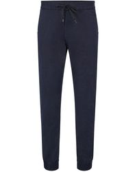 HUGO - Davidon224D Solid Patterned Slim Joggers - Lyst