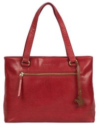 Conkca London - 'Alice' Chilli Pepper Leather Handbag - Lyst