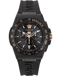 Versace - Greca Extreme Chrono Watch Ve7H00323 Silicone - Lyst