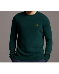 Lyle & Scott - Crew Neck Lambswool Blend Jumper - Lyst