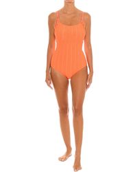 Teleno - Round Neckline Swimsuit Eb0216B - Lyst