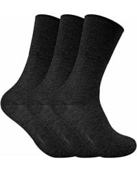Sock Snob - 3 Pack Ladies Non Elastic Thermal Diabetic Socks For Poor Circulation - Lyst